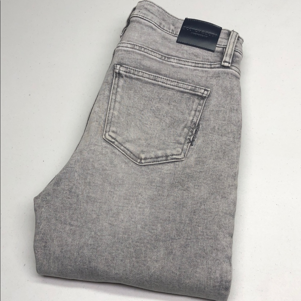 LIKE NEW SCOTCH & SODA GRAYWASH CLASSIC STRAIGHT JEANS 6/28x26 ⭐️